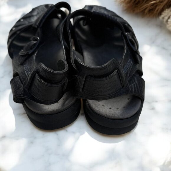 Mephisto Men's Sam Fisherman Sandals Size 8 Black Leather 42 MSRP $329 - Picture 6 of 13